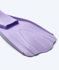 Watery diving fins for adults - Skipper - Purple
