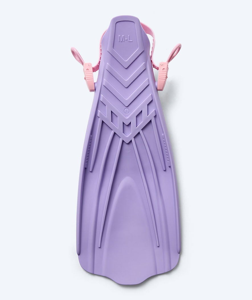 Watery diving fins for adults - Skipper - Purple