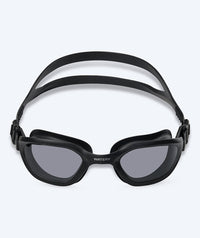 Watery exercise swim goggles - Sonar - Black (Smoke lens)