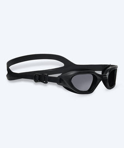 Watery exercise swim goggles - Sonar - Black (Smoke lens)