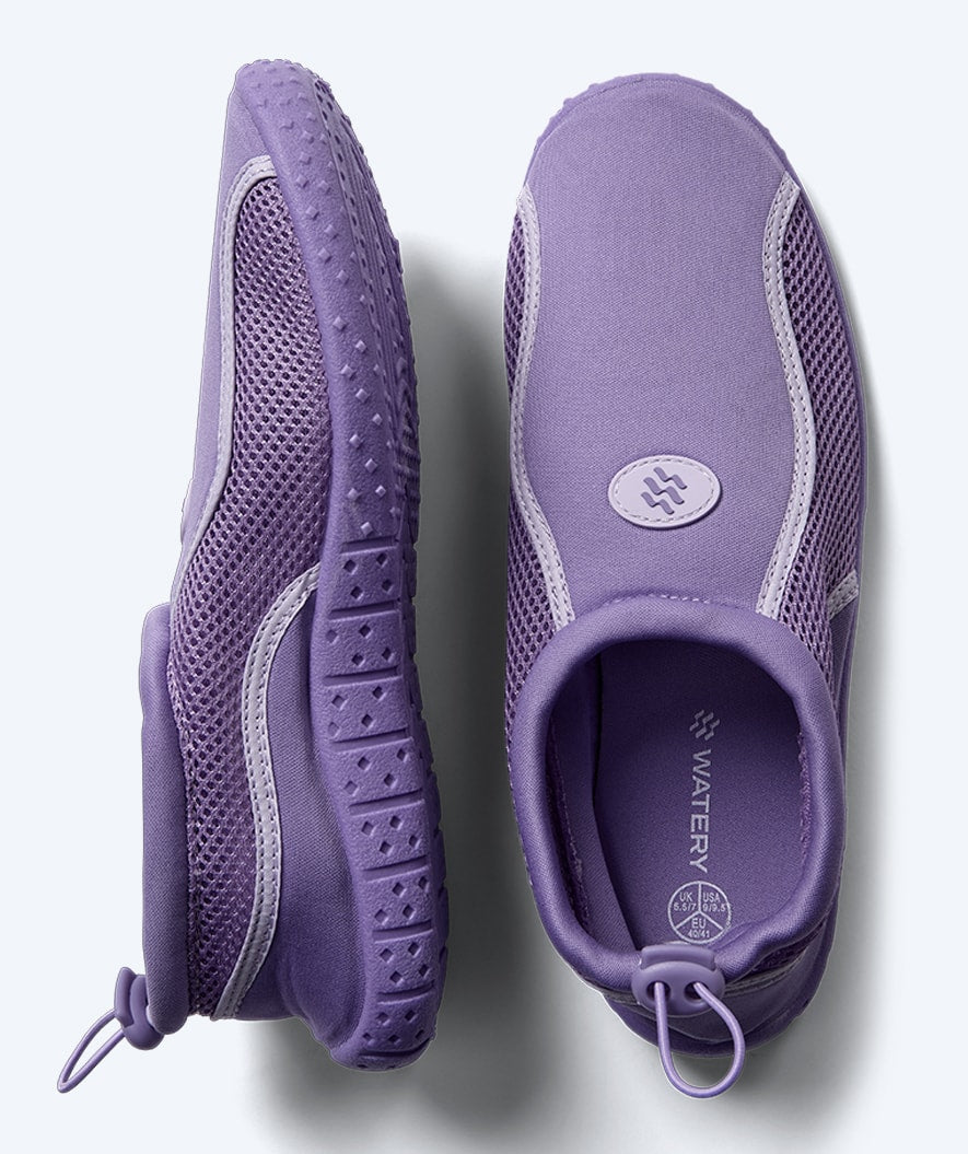 Watery swim shoes for adults - Spinner - Purple