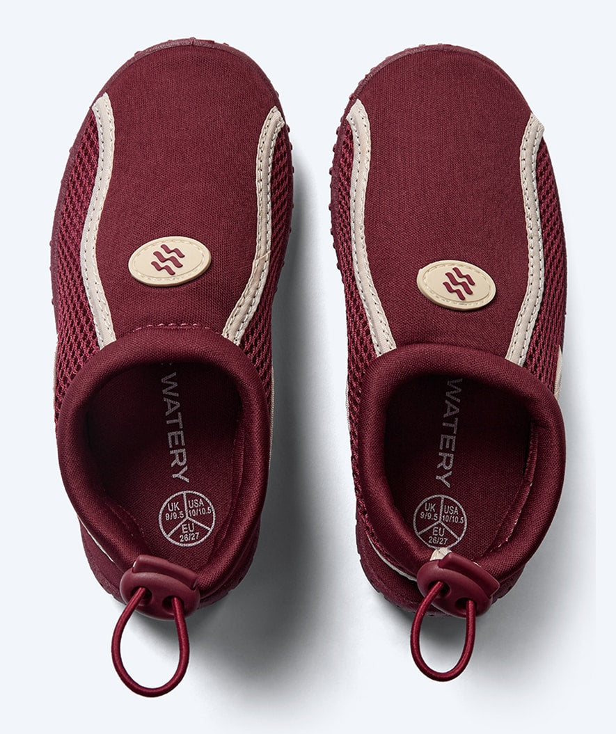 Watery swim shoes for kids - Spinner - Red