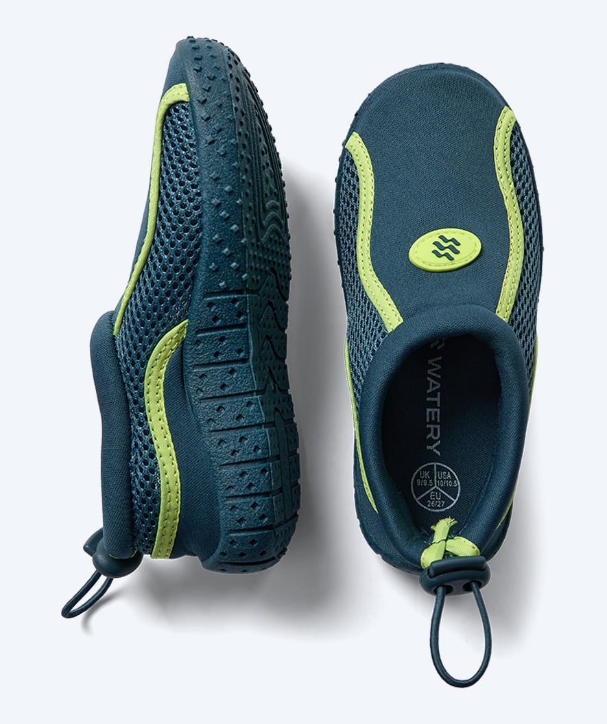 Watery swim shoes for kids - Spinner - Dark green