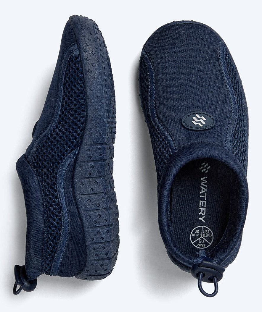 Watery swim shoes for kids - Spinner - Dark blue