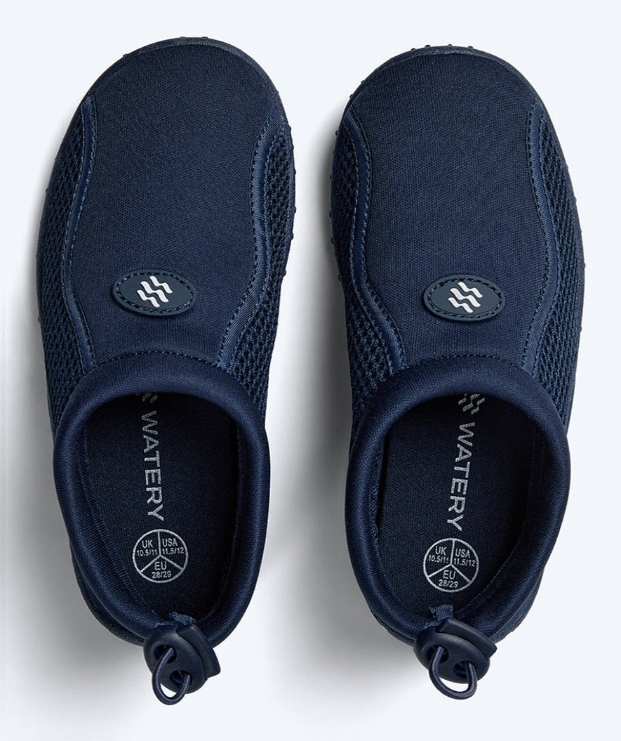 Watery swim shoes for kids - Spinner - Dark blue