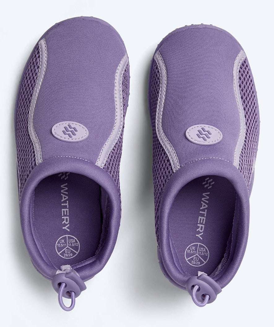 Watery swim shoes for kids - Spinner - Purple