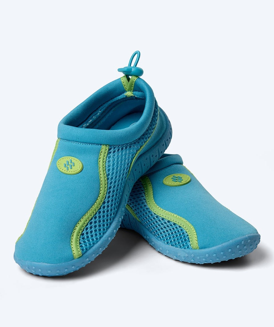 Watery water shoes for kids - Spinner - Blue/green
