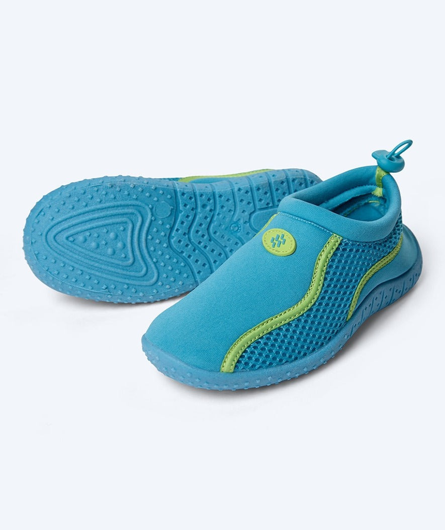Watery swim shoes for kids - Spinner - Blue/green