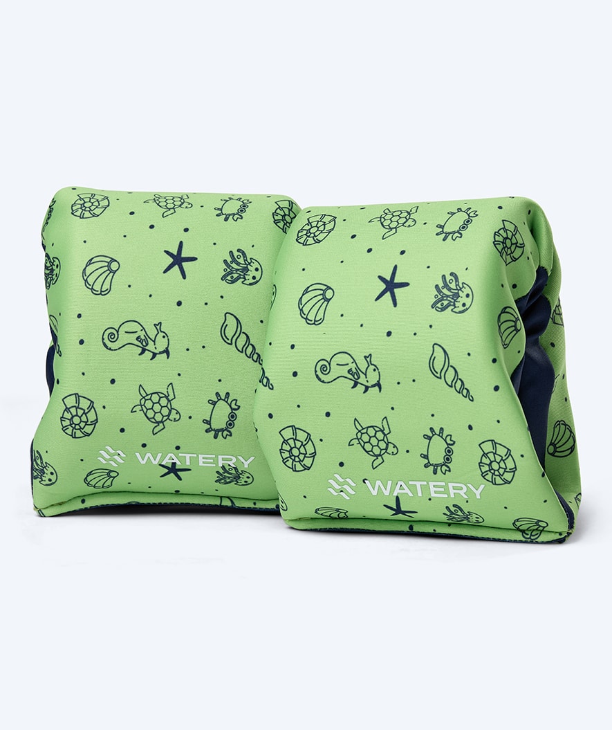 Watery armbands for kids - Splashy (11-30kg) - Green