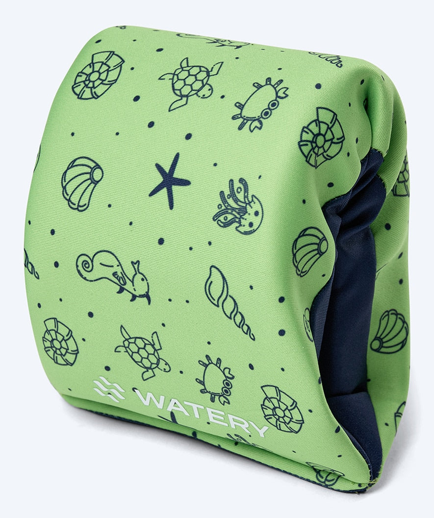 Watery swim wings for kids - Splashy (11-30 kg) - Green