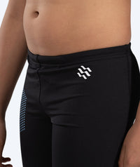 Watery long swim trunks for boys - Surfy Eco - Blue Corner