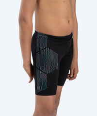 Watery long swim trunks for boys - Surfy Eco - Blue Corner