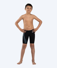 Watery long swim trunks for boys - Surfy Eco - Blue Picks