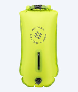 Watery swim buoy - Swim Buoy & Dry Bag 28L - Fluo Yellow