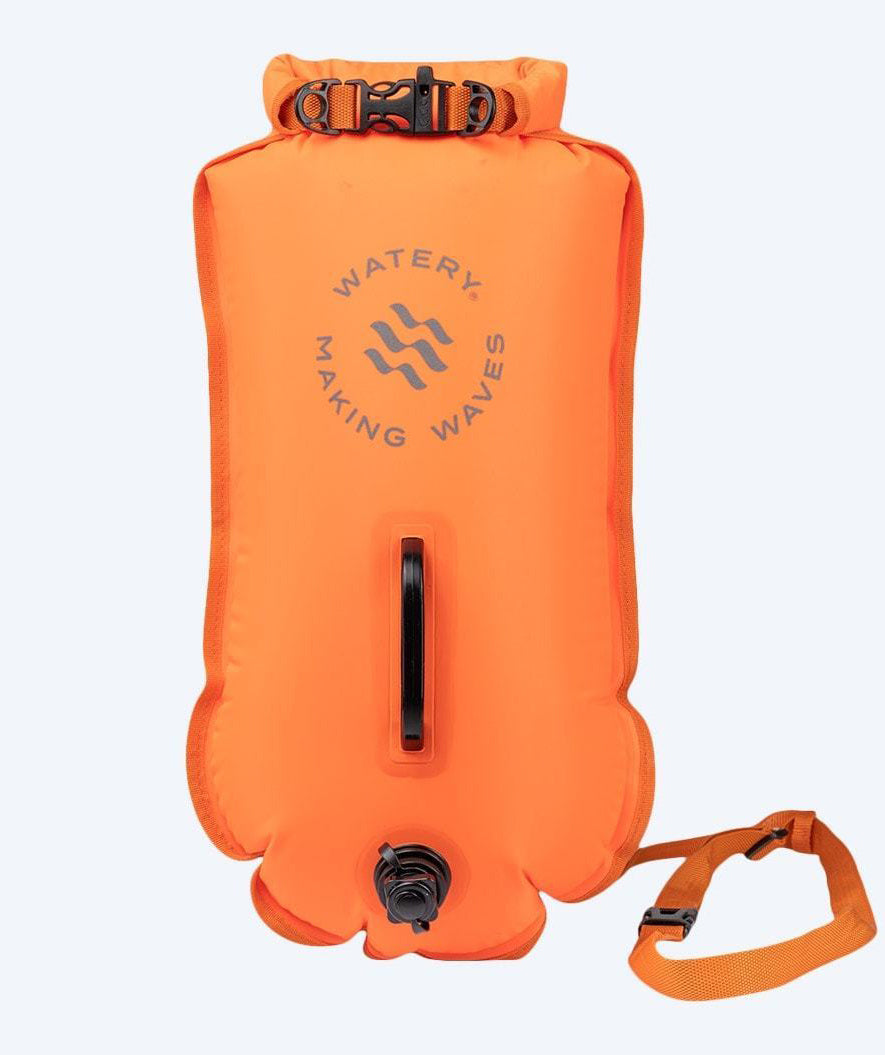Watery swim buoy - Swim Buoy & Dry Bag 28L - Orange