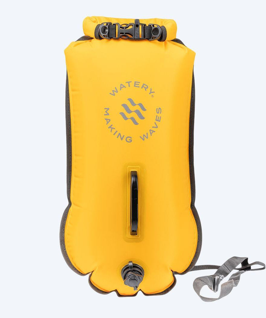 Watery swim buoy - Swim Buoy & Dry Bag 28L - Yellow