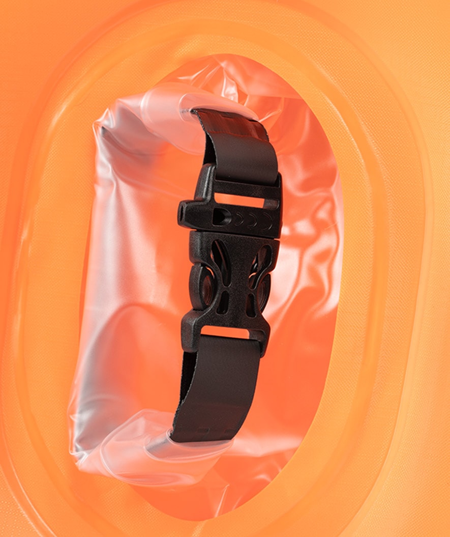 Watery swim buoy for swimming - Donut - Orange