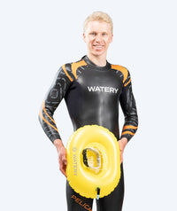Watery swim buoy for swimming - Donut - Yellow