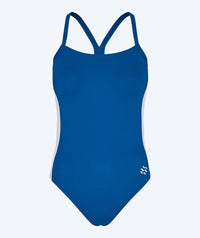 Watery swimsuit for women - Sidestroke Solid - Dark blue