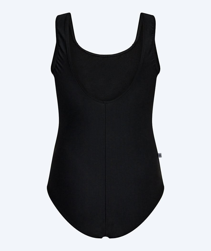 Watery swimsuit in big sizes for women - Tamaya U-Back - Black/white