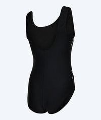 Watery swimsuit in big sizes for women - Tamaya U-Back - Black/white
