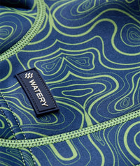 Watery swim nappies for kids - Thetis Youngster - Green/blue