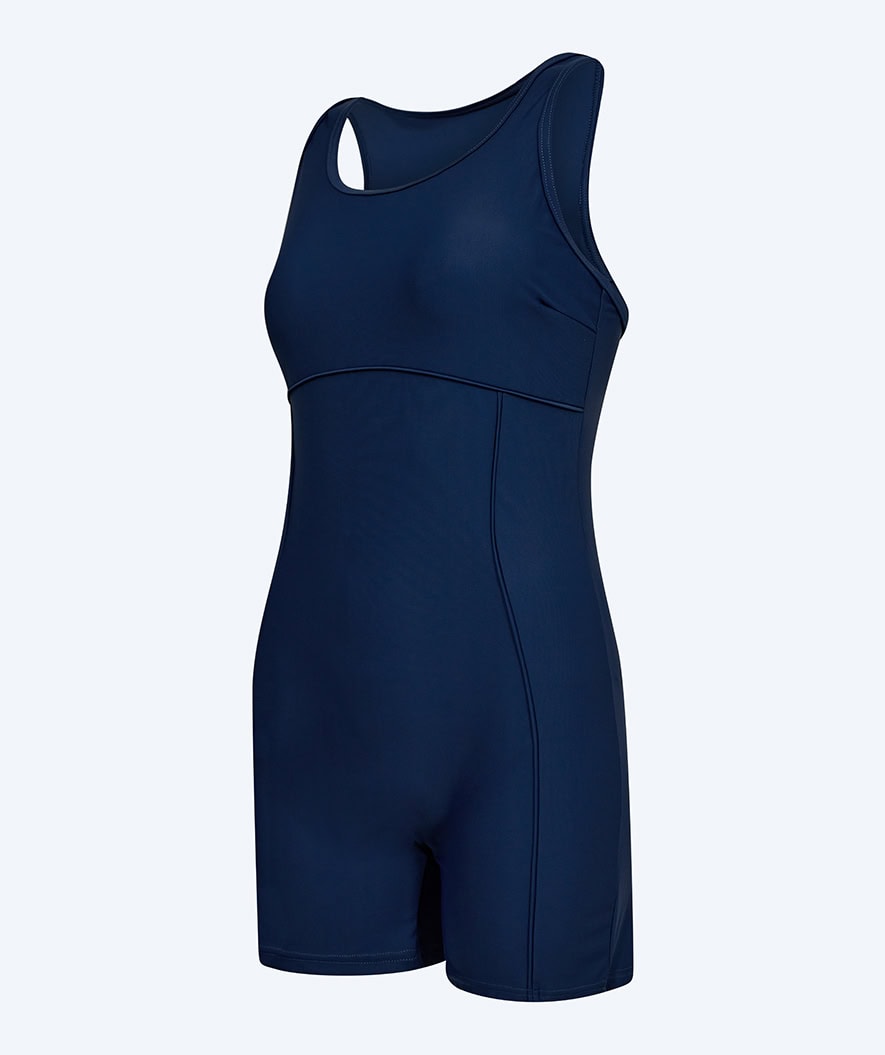 Watery swimsuit with skirt for women - Tirta - Dark blue