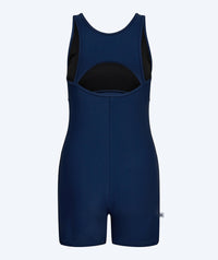 Watery swimsuit with skirt for women - Tirta - Dark blue