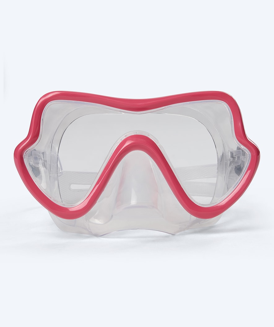 Watery Combo snorkel set for junior (8-15) - Trigger - Red