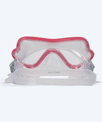Watery Combo snorkel set for junior (8-15) - Trigger - Red