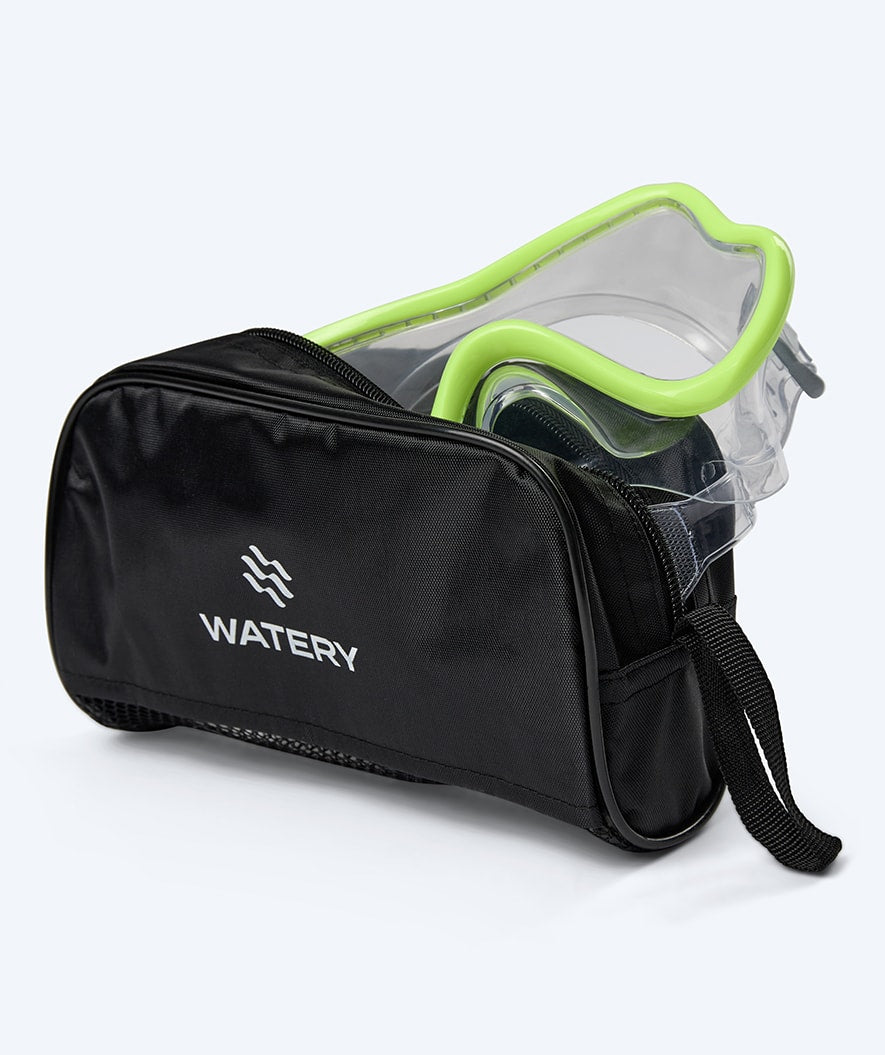 Watery diving mask for junior (8-15) - Trigger - Yellow/clear