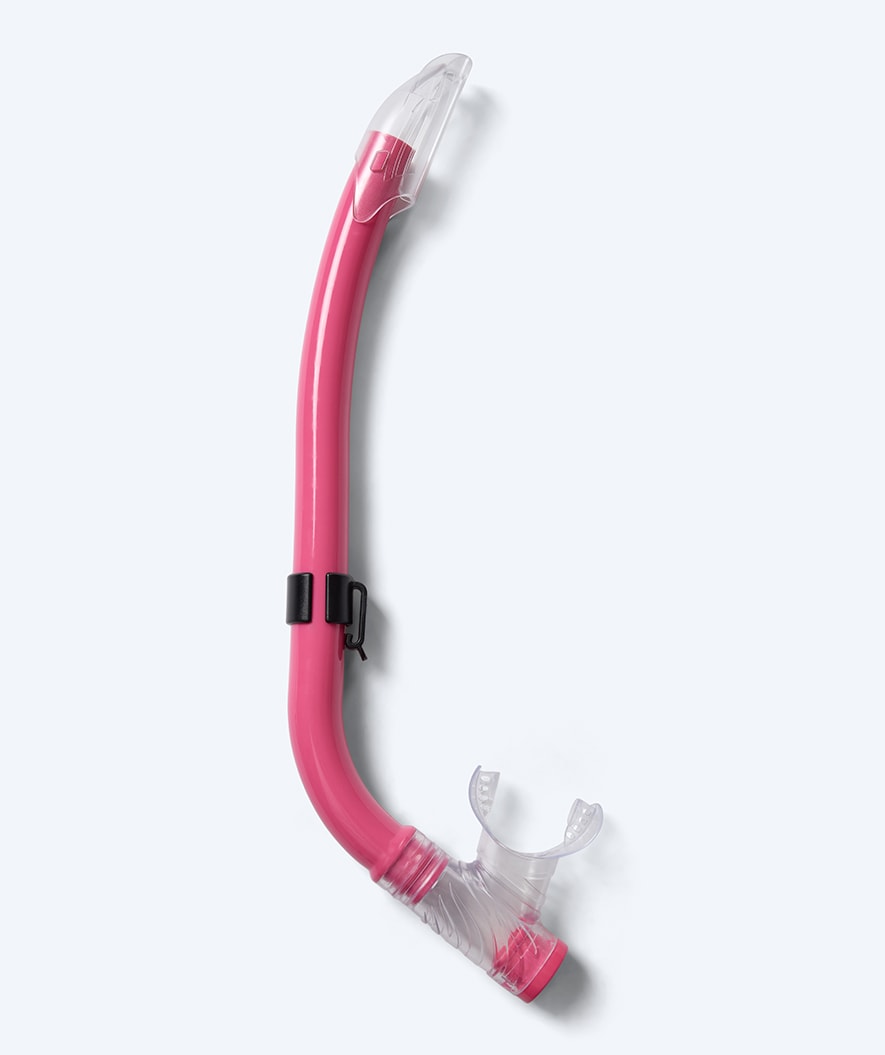 Watery snorkel set for junior (8-15) - Trigger/Masika - Red/pink