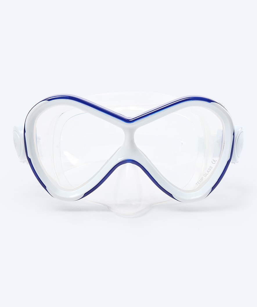 Watery diving mask for kids (4-10) - Triton - Blue