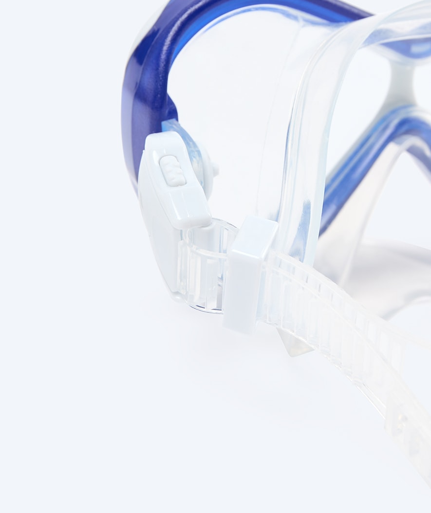 Watery diving mask for kids (4-10) - Triton - Blue
