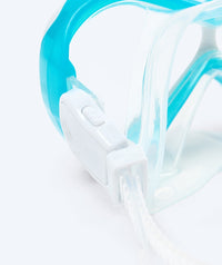 Watery diving mask for kids (4-10) - Triton - Light blue