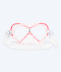 Watery Combo snorkel set for kids - Triton Full-dry - Pink