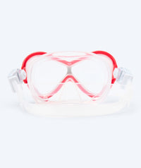 Watery diving mask for kids (4-10) - Triton - Red