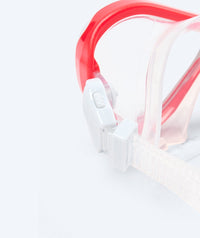 Watery diving mask for kids (4-10) - Triton - Red
