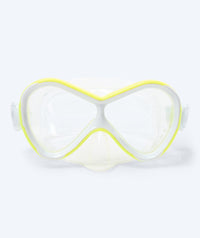 Watery Combo snorkel set for kids - Triton Full-dry - Yellow