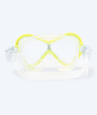 Watery diving mask for kids (4-10) - Triton - Yellow