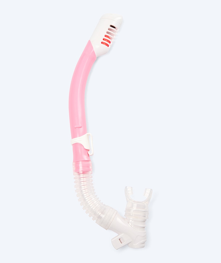 Watery Combo snorkel set for kids - Triton Full-dry - Pink