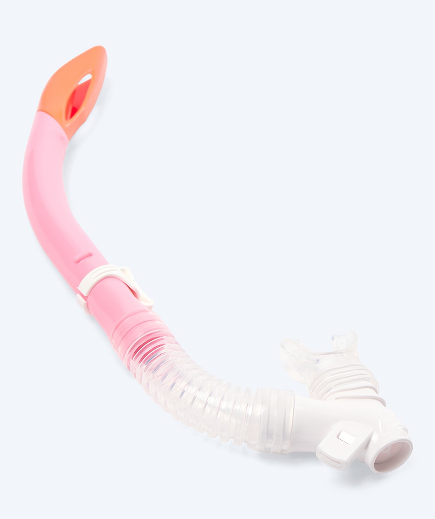 Watery semi-dry snorkel for kids - Triton - Pink