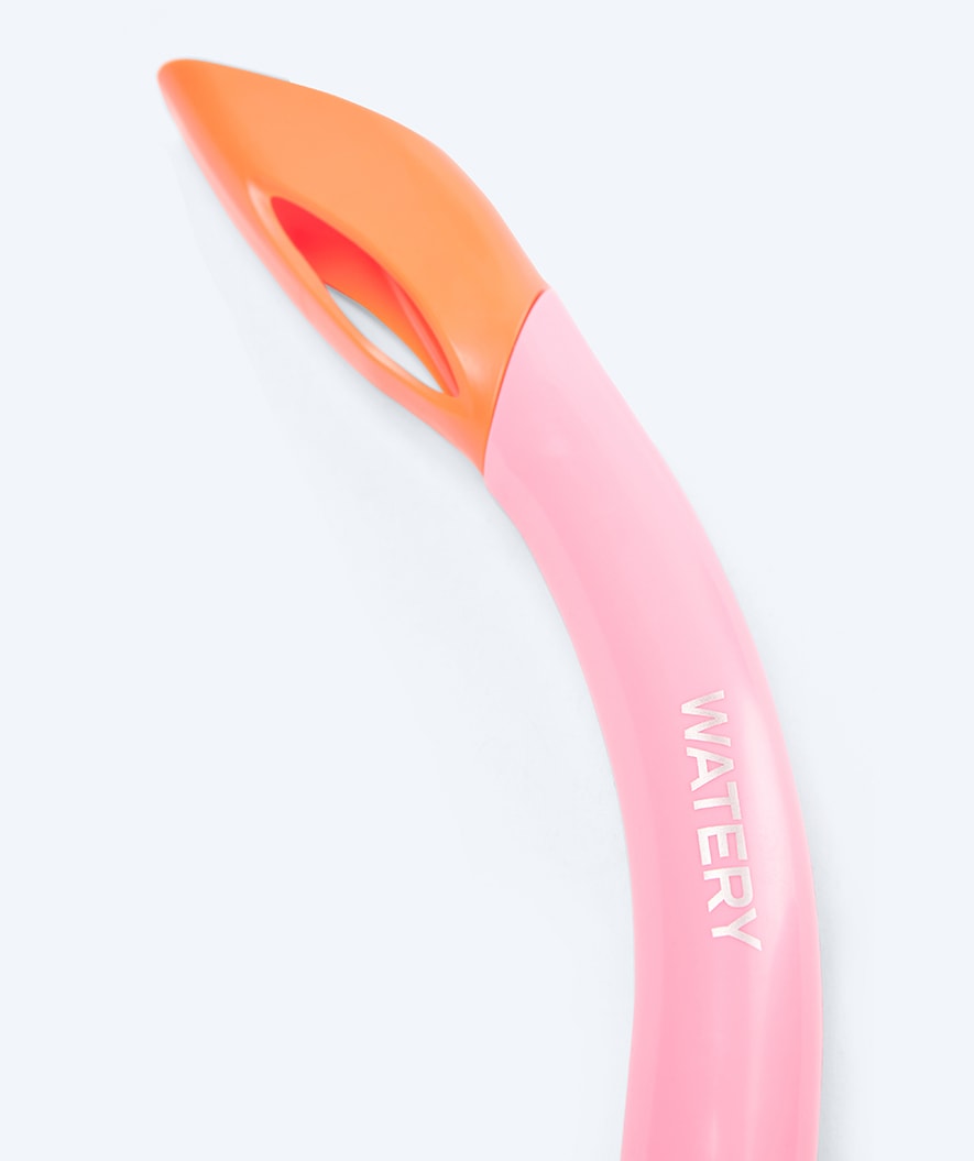 Watery semi-dry snorkel for kids - Triton - Pink