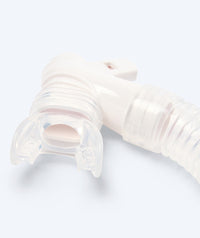 Watery semi-dry snorkel for kids - Triton - Yellow