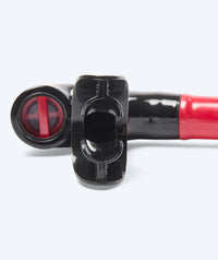 Watery center snorkel - Ultralight - Red/black