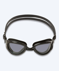 Watery training swimming goggles - Wade Active - Black (Smoke lens)