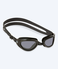 Watery training swimming goggles - Wade Active - Black (Smoke lens)