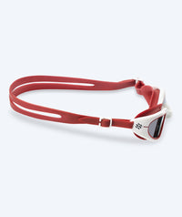 Watery training swimming goggles - Wade Active - Red (Smoke lens)