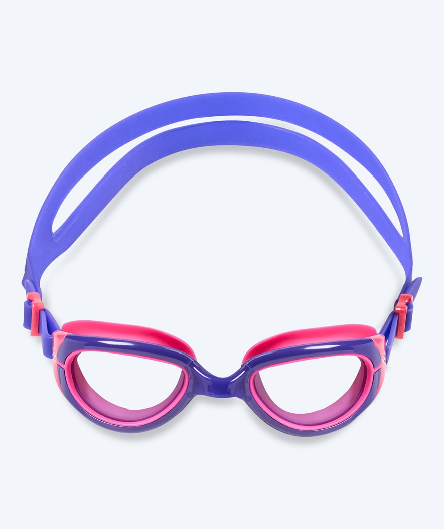 Watery swim goggles for kids - Wade Active - Purple/clear