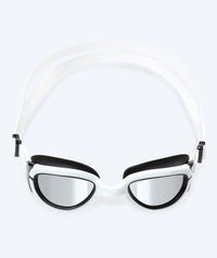Watery swimming goggles for kids - Wade Mirror - White/silver